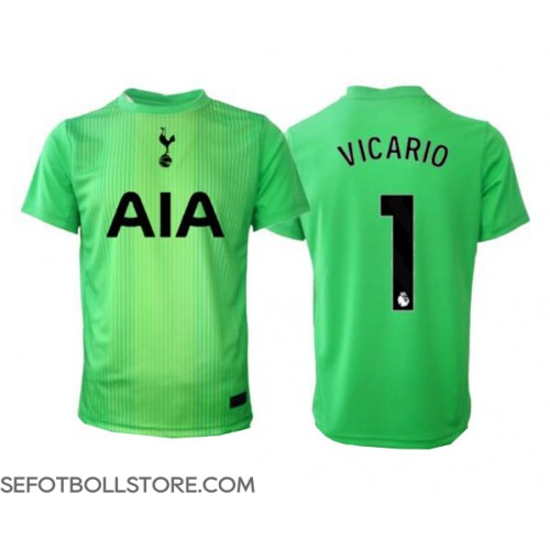 Tottenham Hotspur Guglielmo Vicario #1 Målvakt Replika Hemmatröja 2025-26 Kortärmad